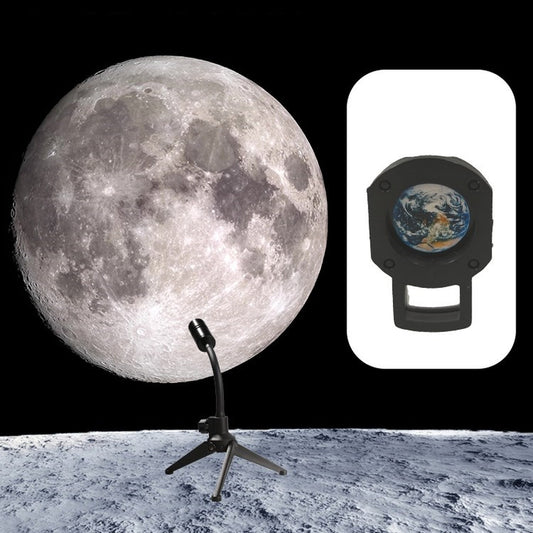 Projector Lamp Moon Earth