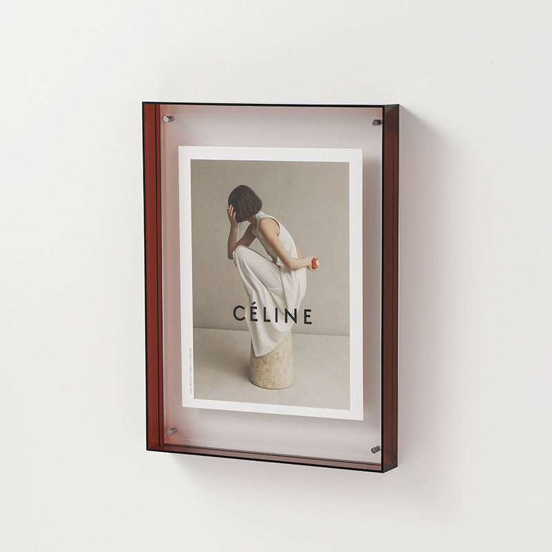 "Modern Magnetic Acrylic Photo Frame"