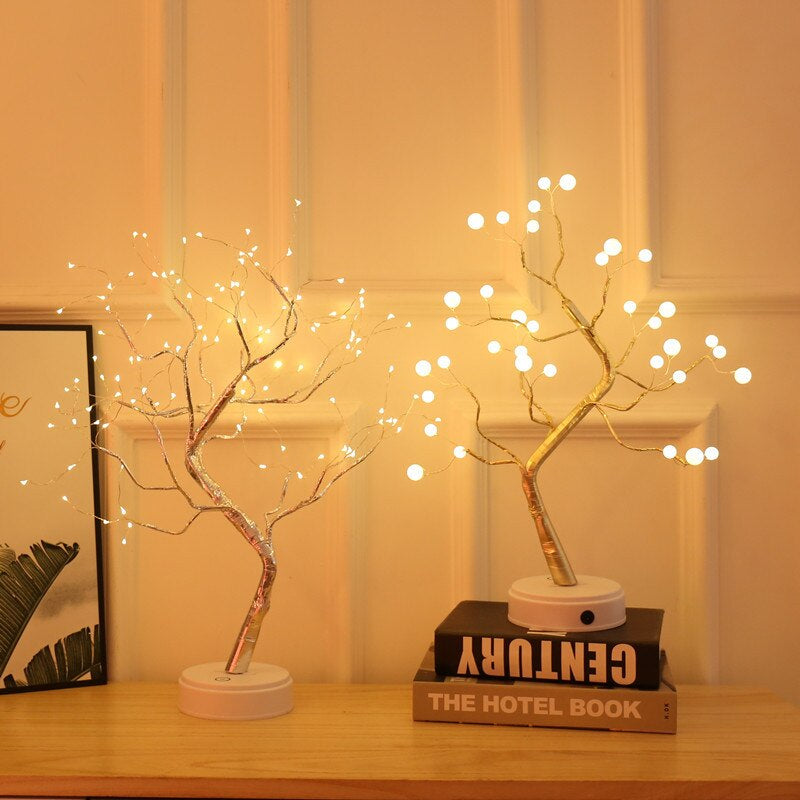 Tabletop Tree Lamp