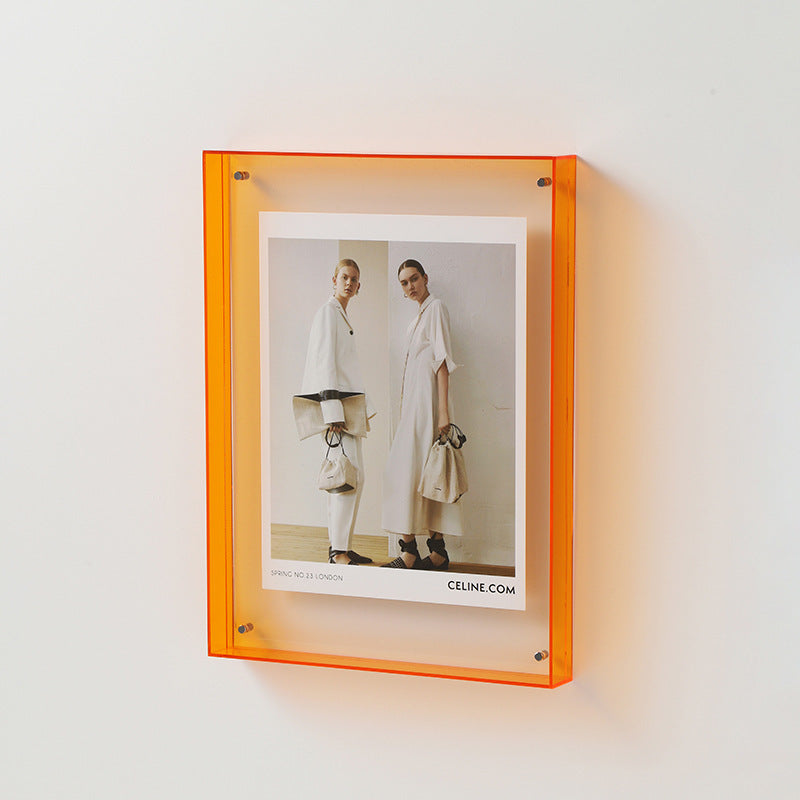 "Modern Magnetic Acrylic Photo Frame"