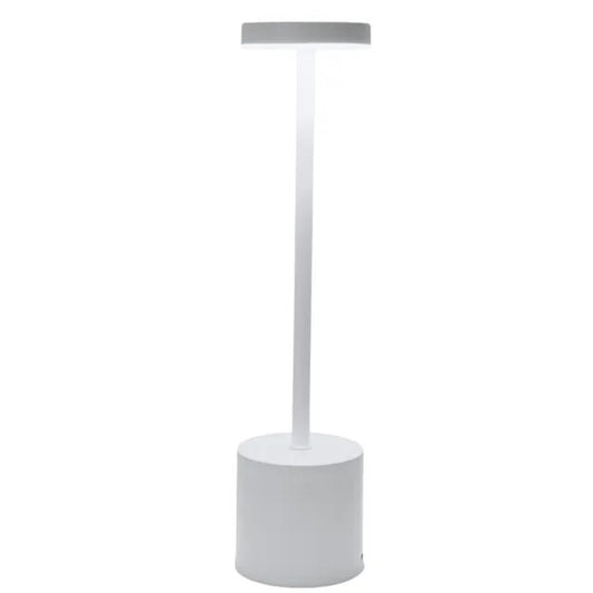 LED Rechargeable Touch Metal Table Lamp (Three Colors)