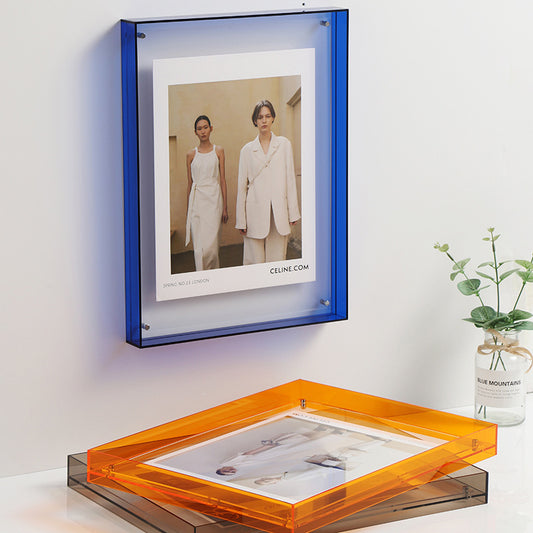 "Modern Magnetic Acrylic Photo Frame"