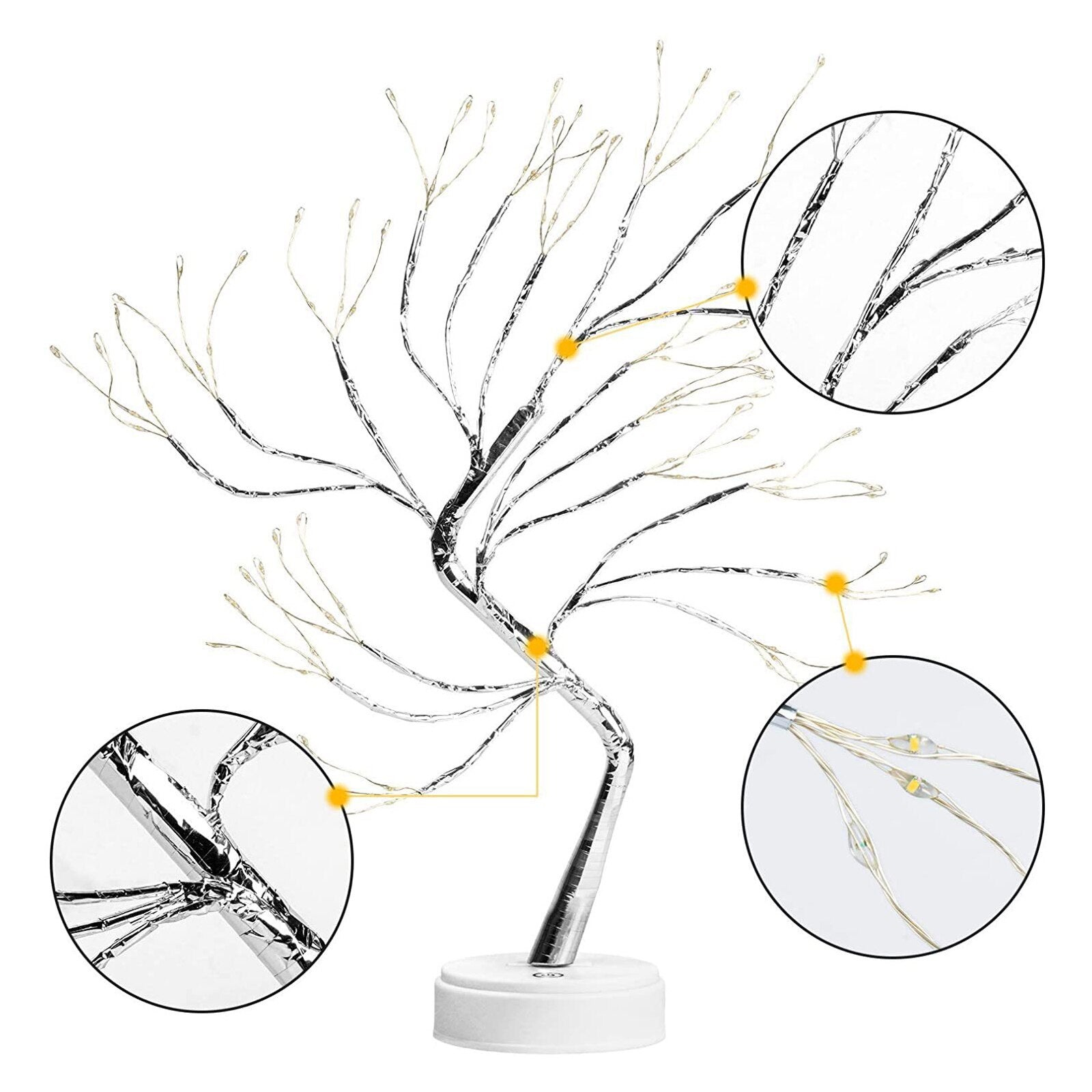 Tabletop Tree Lamp
