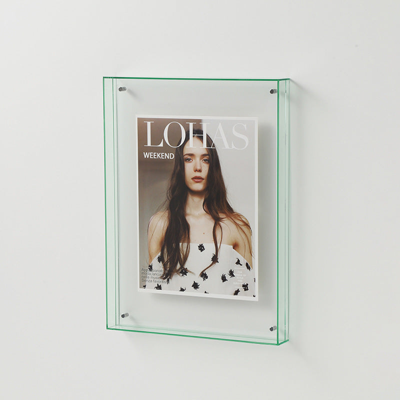 "Modern Magnetic Acrylic Photo Frame"