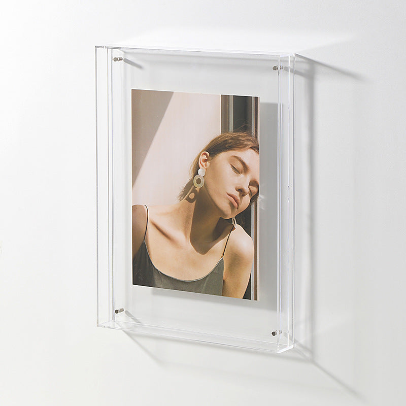"Modern Magnetic Acrylic Photo Frame"