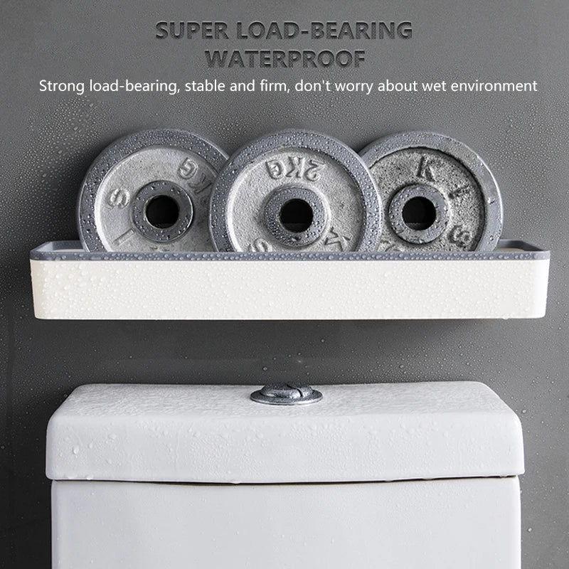 Wall Hanging Toilet Bathroom Storage Cabinet Rack