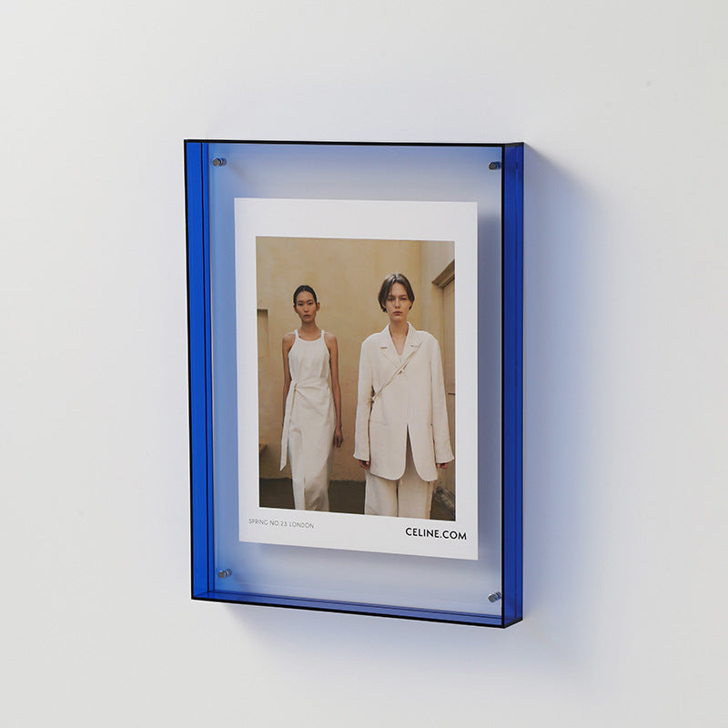 "Modern Magnetic Acrylic Photo Frame"