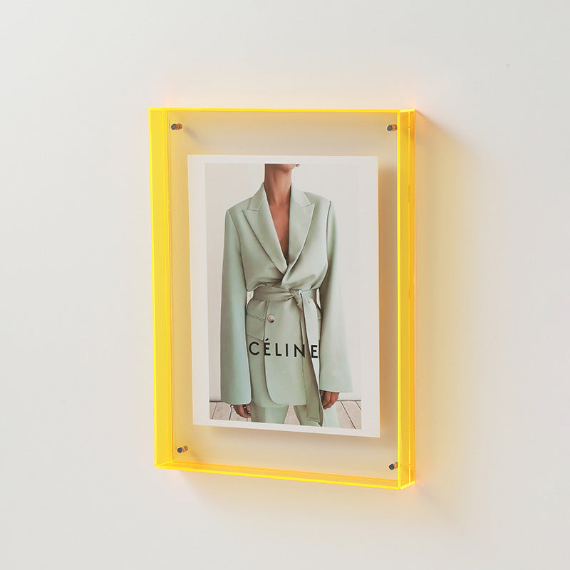 "Modern Magnetic Acrylic Photo Frame"