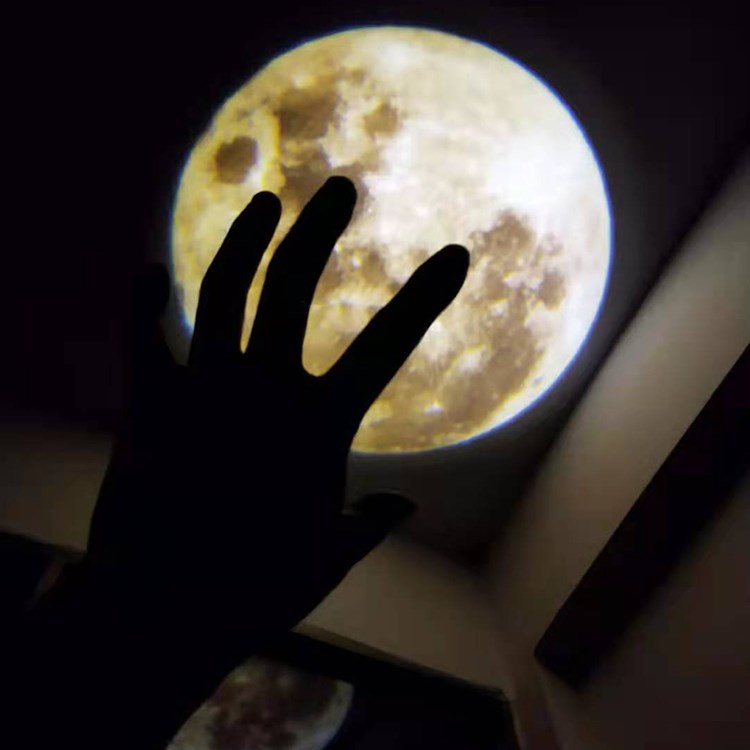 Projector Lamp Moon Earth 