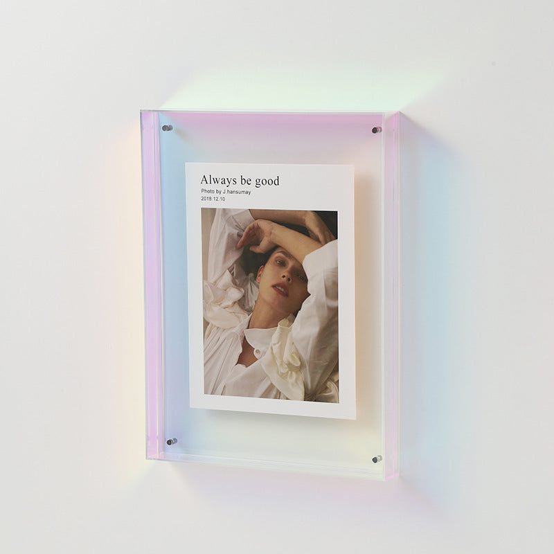 "Modern Magnetic Acrylic Photo Frame"